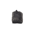 Sac-poubelle 30 L noir standard avec lien à nouer