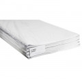 Nappe en papier gaufré blanc 80 x 120 cm