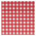 Serviette en soft aspect tissu vichy rouge et blanc 40 x 40