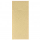 Serviette en soft aspect tissu kraft pliage kangourou 40 x 40